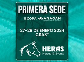 cartel de CSA** Heras Horses & Events - II Copa ANAGAN